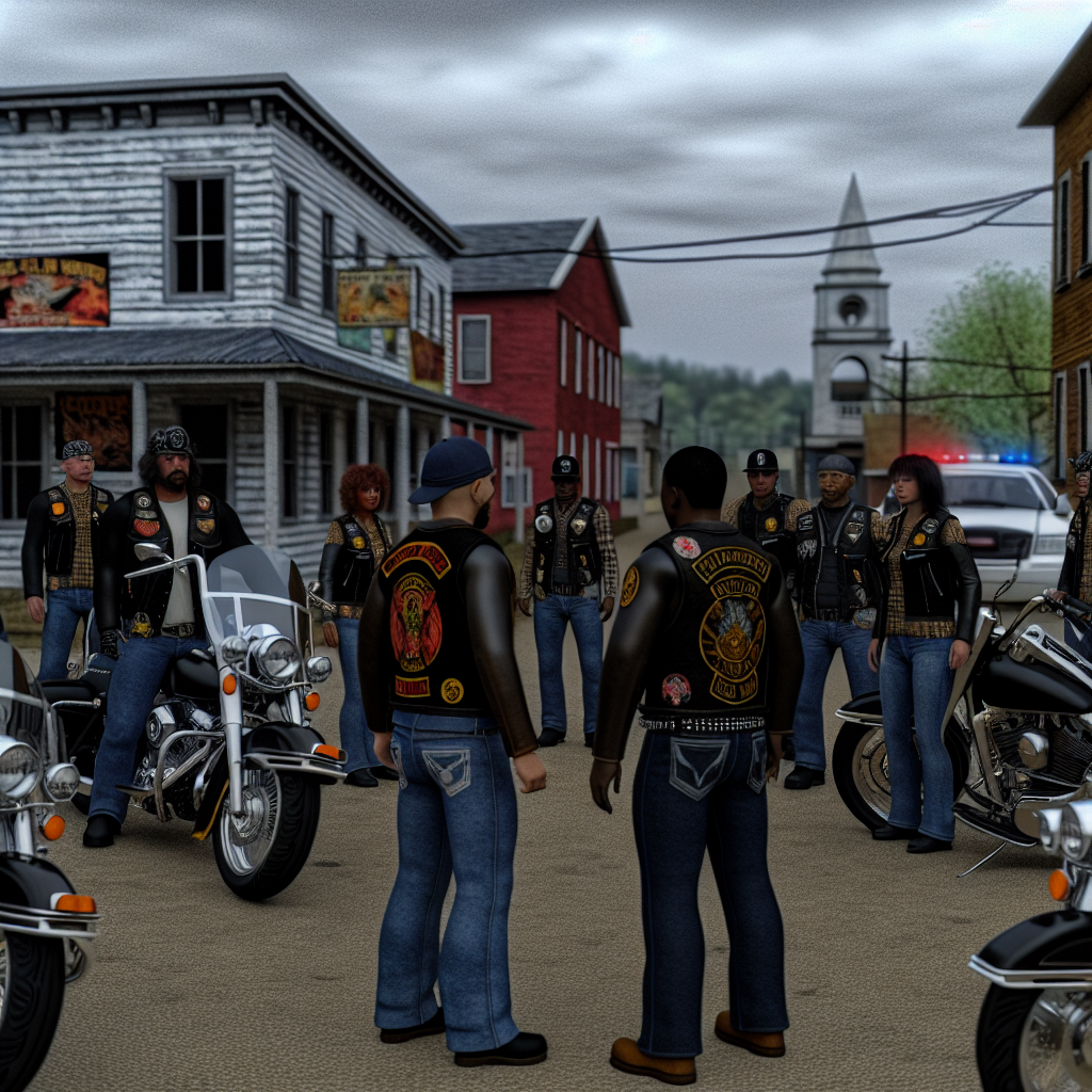 Black Pistons Motorcycle Club Standoff Ends in Police Siege
