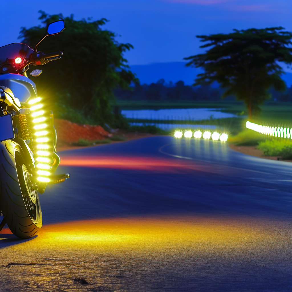 Upgrade Your Ride with Bright Motorcycle Signal Lights Today