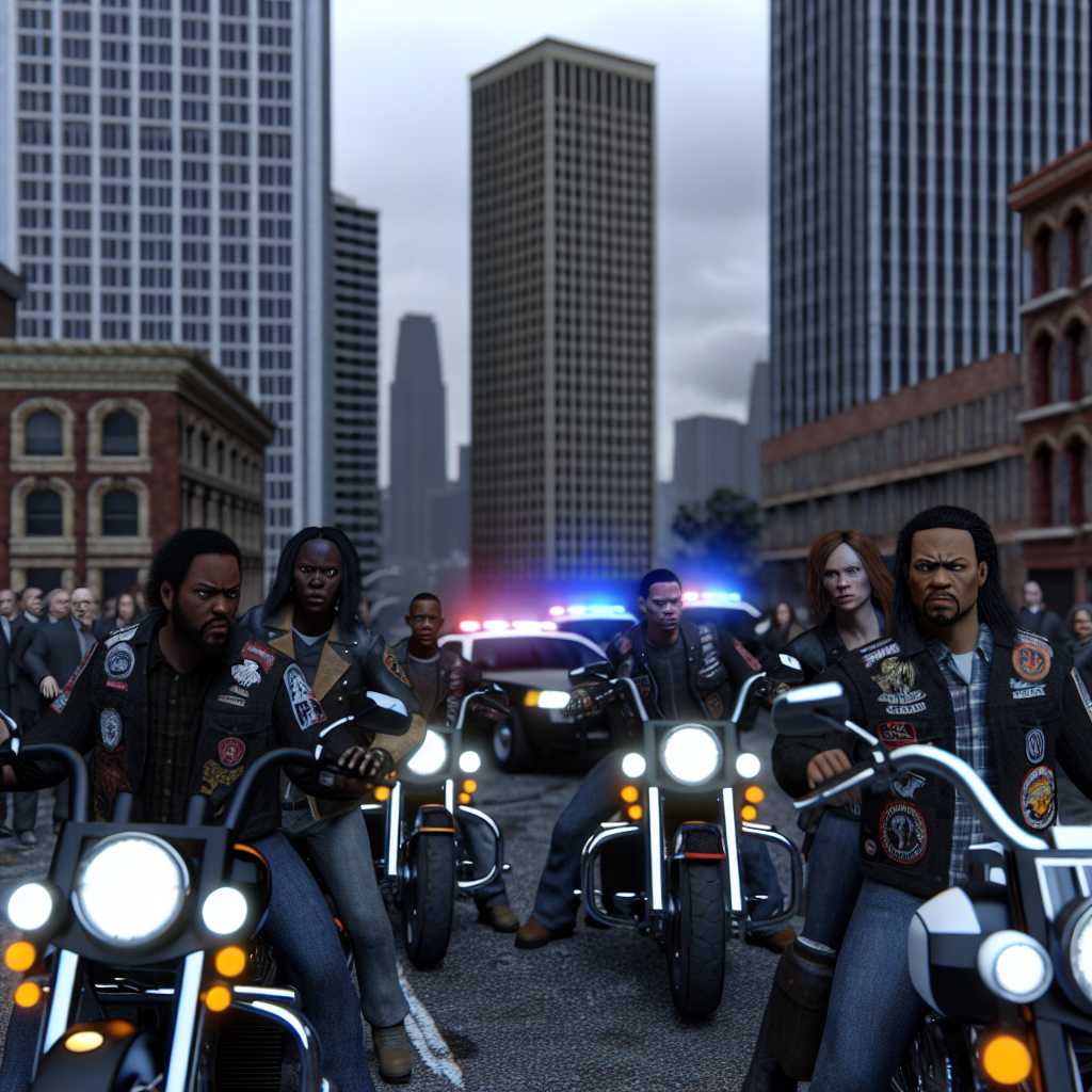 Black Pistons Motorcycle Club in Police Standoff After Raid