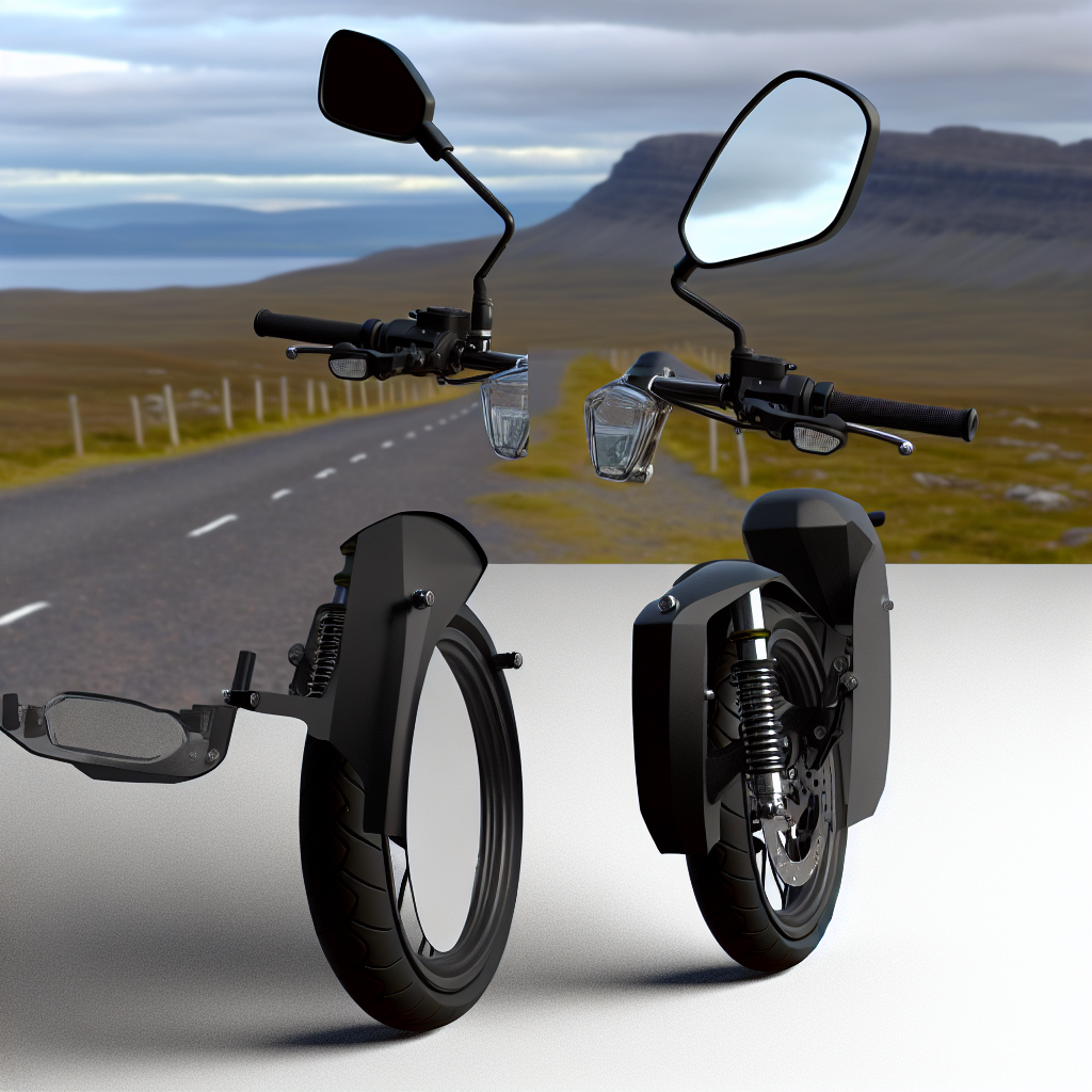 Upgrade Your Ride with Stylish Bar End Motorcycle Mirrors