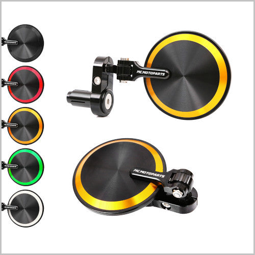 CNC Bar End Mirrors