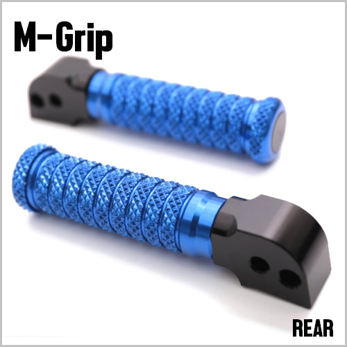 CNC M-Grip POLE Passenger Rear Foot Pegs