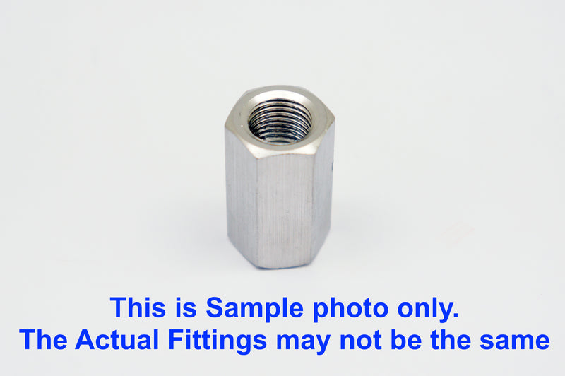 M16x1.5 Female to BSP G 1/4 inch Female Stainless Sensor Adaptor Fittings Conversion
