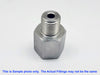 M12x1.5 Female to M12x1.5 Male Stainless Sensor Adaptor Fittings Conversion