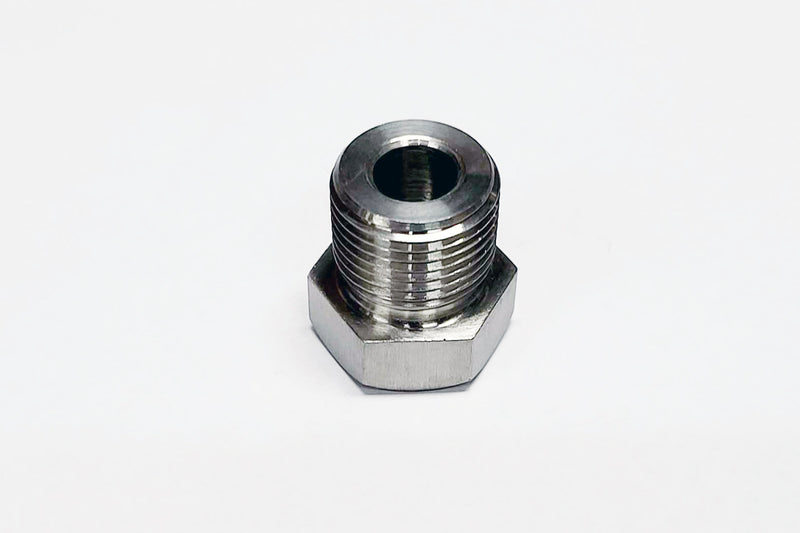 M12x1.0 Female to BSP G 1/2 inch Male Stainless Sensor Adaptor Fittings Conversion
