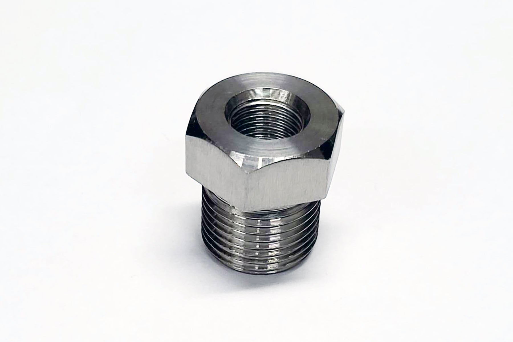1/2 inch NPT Female to 3/4 inch NPT Male Stainless Sensor Adaptor Fittings Conversion