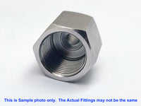 M12x1.25 Female to BSPT Tapered R 1/4 inch Male Stainless Sensor Adaptor Fittings