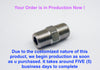 M10x1.0 Male to M10x1.0 Male Stainless Sensor Adaptor Fittings Conversion