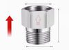 One Way Valve Direction BSP 1/4 inch Male to Female Stainless Steel Fittings Adaptor