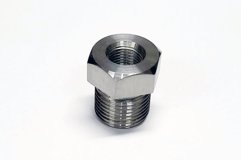 M27x2.0 Female to BSPT Tapered R 3/4 inch Male Stainless Sensor Adaptor Fittings