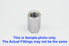M18x1.5 Female to NPT 1/2 inch Female Stainless Sensor Adaptor Fittings Conversion