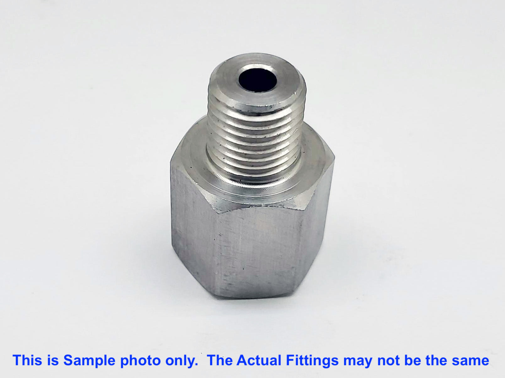 BSP G 1/2 inch Female to 3/8 inch NPT Male Stainless Sensor Adaptor Fittings Conversion