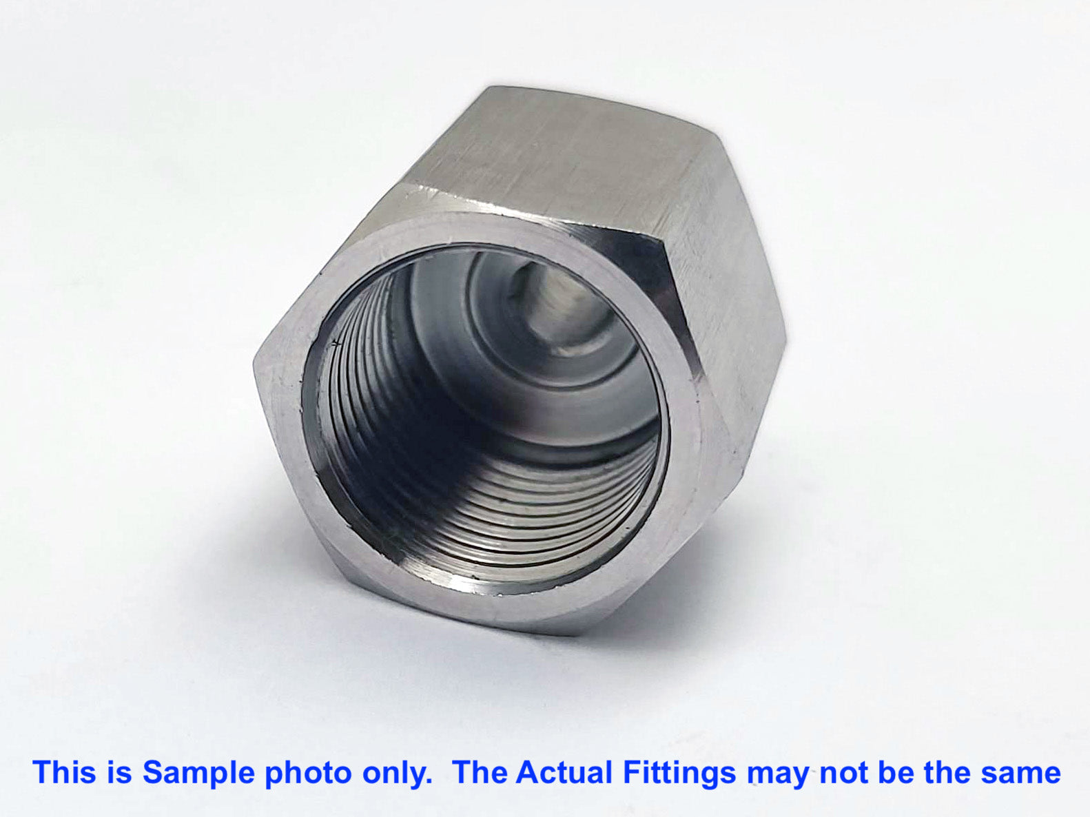 M8x1.25 Female to M8x1.0 Male Stainless Sensor Adaptor Fittings Conversion
