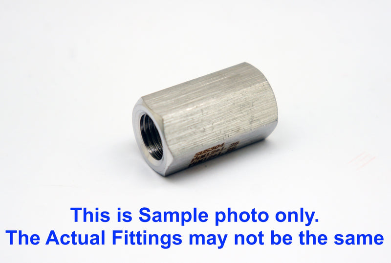 M20*2 FEMALE to M20*1.5 FEMALE Stainless Sensor Adaptor Fittings Conversion