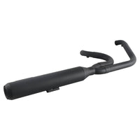 Stainless steel 2-in-1 full-length exhaust system with muffler for Harley Dyna Fat Bob, Low Rider, Street Bob 2006-2017.