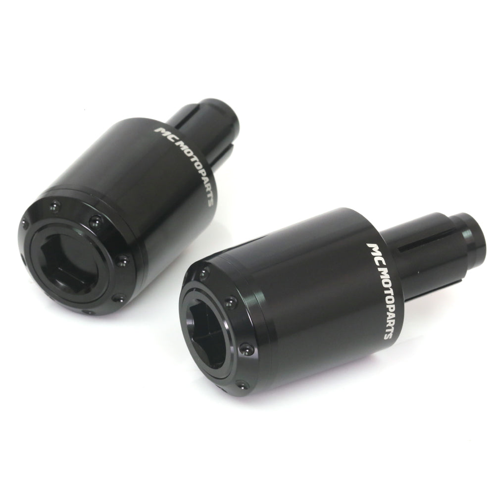 Fit Honda VFR800 VTR1000 VT750 ATOM CNC Bar Ends - MC Motoparts