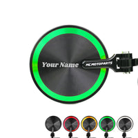 Fit Honda CB300R CB1000R CB125R Reborn CNC Bar End Mirrors Custom Engraved - MC Motoparts