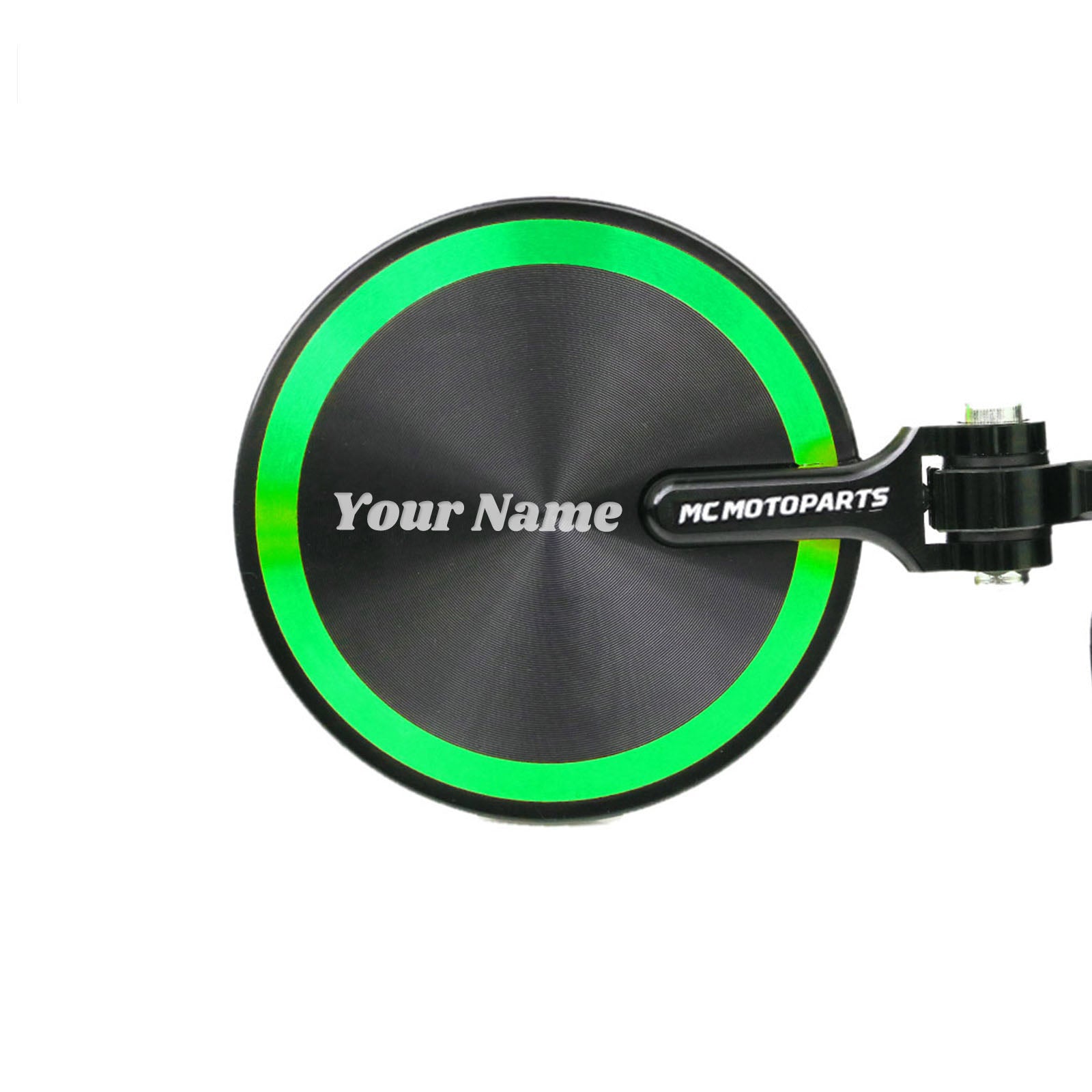 Fit Yamaha YZF R1 R6 Reborn CNC Bar End Mirrors Custom Engraved - MC Motoparts