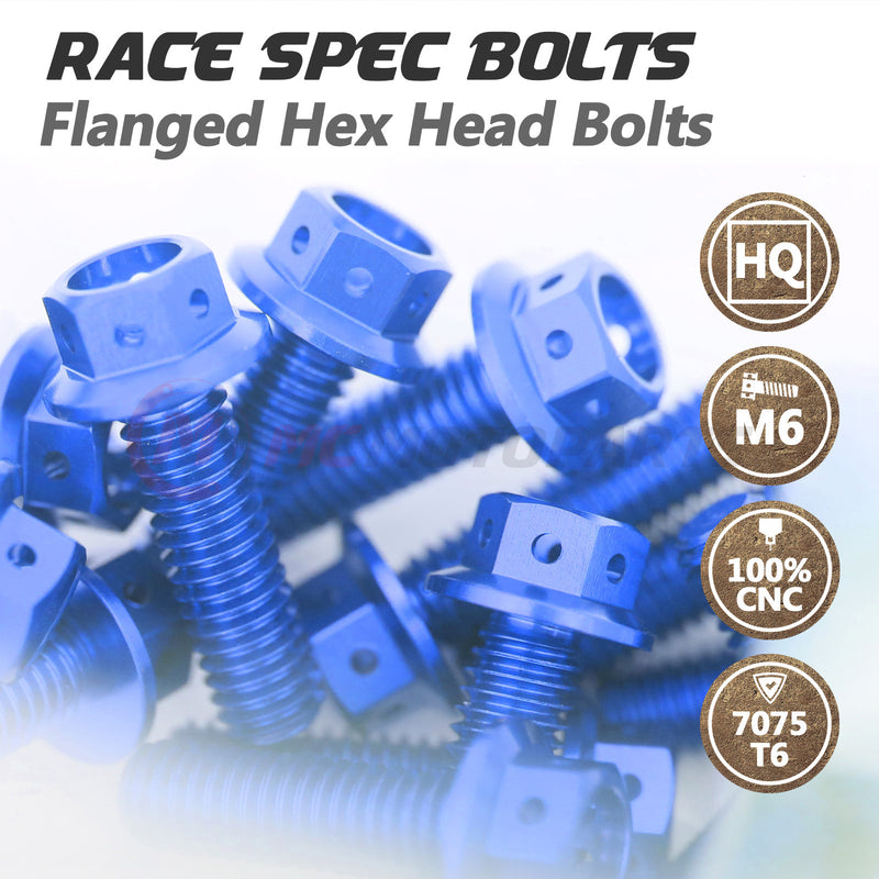 Fits Yamaha MT-09 2014-2020 CNC Crankcase Cover Bolt Kit Set - MC Motoparts