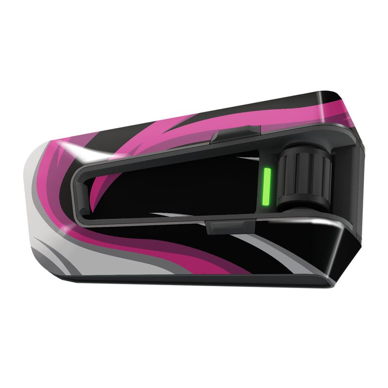 Skin for Cardo Packtalk Edge – Glossy or Matte Vinyl Decal Wrap – Geometric & Cyber Series (1pc) - MC Motoparts