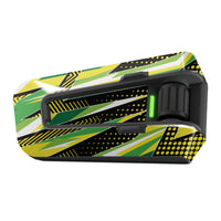 Skin for Cardo Packtalk Edge – Glossy or Matte Vinyl Decal Wrap – Geometric & Cyber Series (1pc) - MC Motoparts