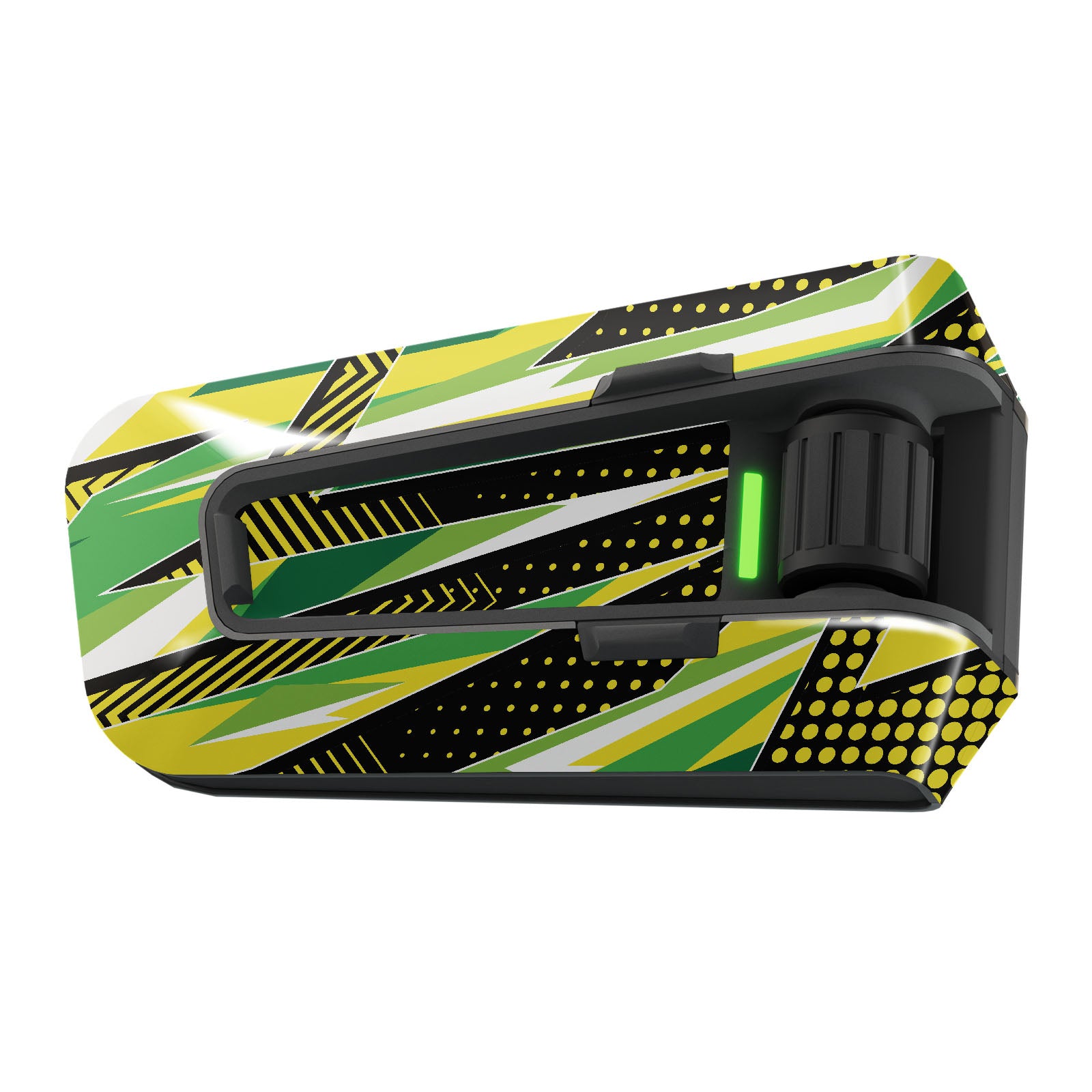 Skin for Cardo Packtalk Edge – Glossy or Matte Vinyl Decal Wrap – Geometric & Cyber Series (1pc) - MC Motoparts
