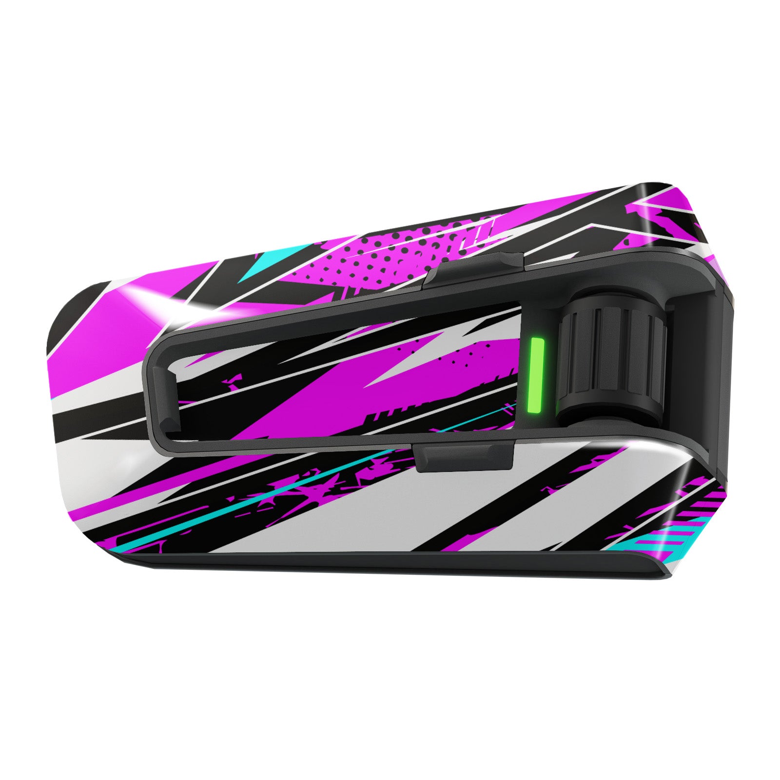 Skin for Cardo Packtalk Edge – Glossy or Matte Vinyl Decal Wrap – Geometric & Cyber Series (1pc) - MC Motoparts