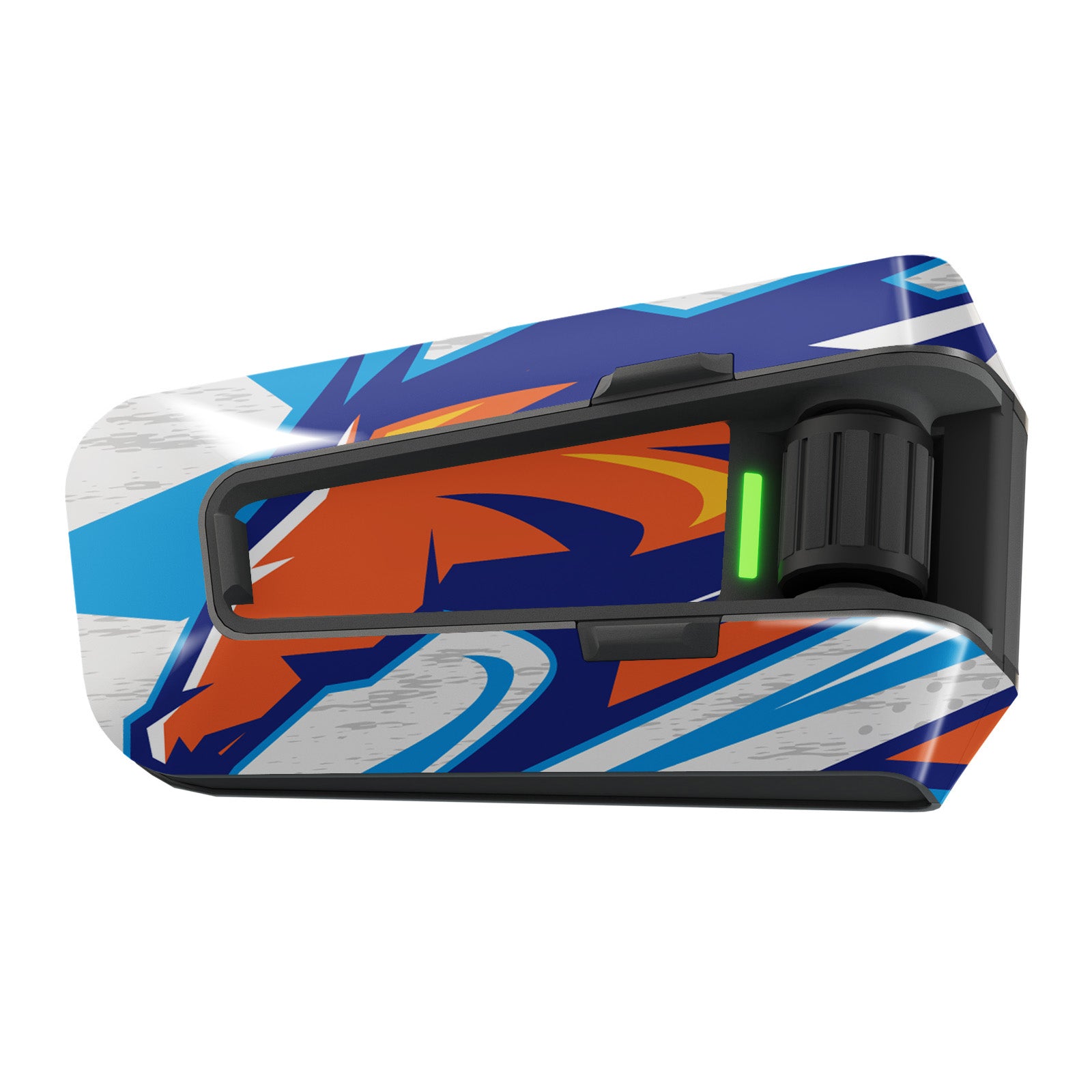 Skin for Cardo Packtalk Edge – Glossy or Matte Vinyl Decal Wrap – Flow & Kinetic Series (1pc) - MC Motoparts