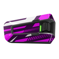 Skin for Cardo Packtalk Edge – Glossy or Matte Vinyl Decal Wrap – Geometric & Cyber Series (1pc) - MC Motoparts