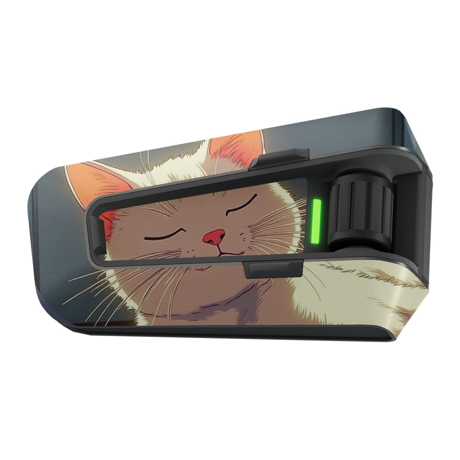 Skin for Cardo Packtalk Edge – Glossy or Matte Vinyl Decal Wrap – Cat Series (1pc) - MC Motoparts