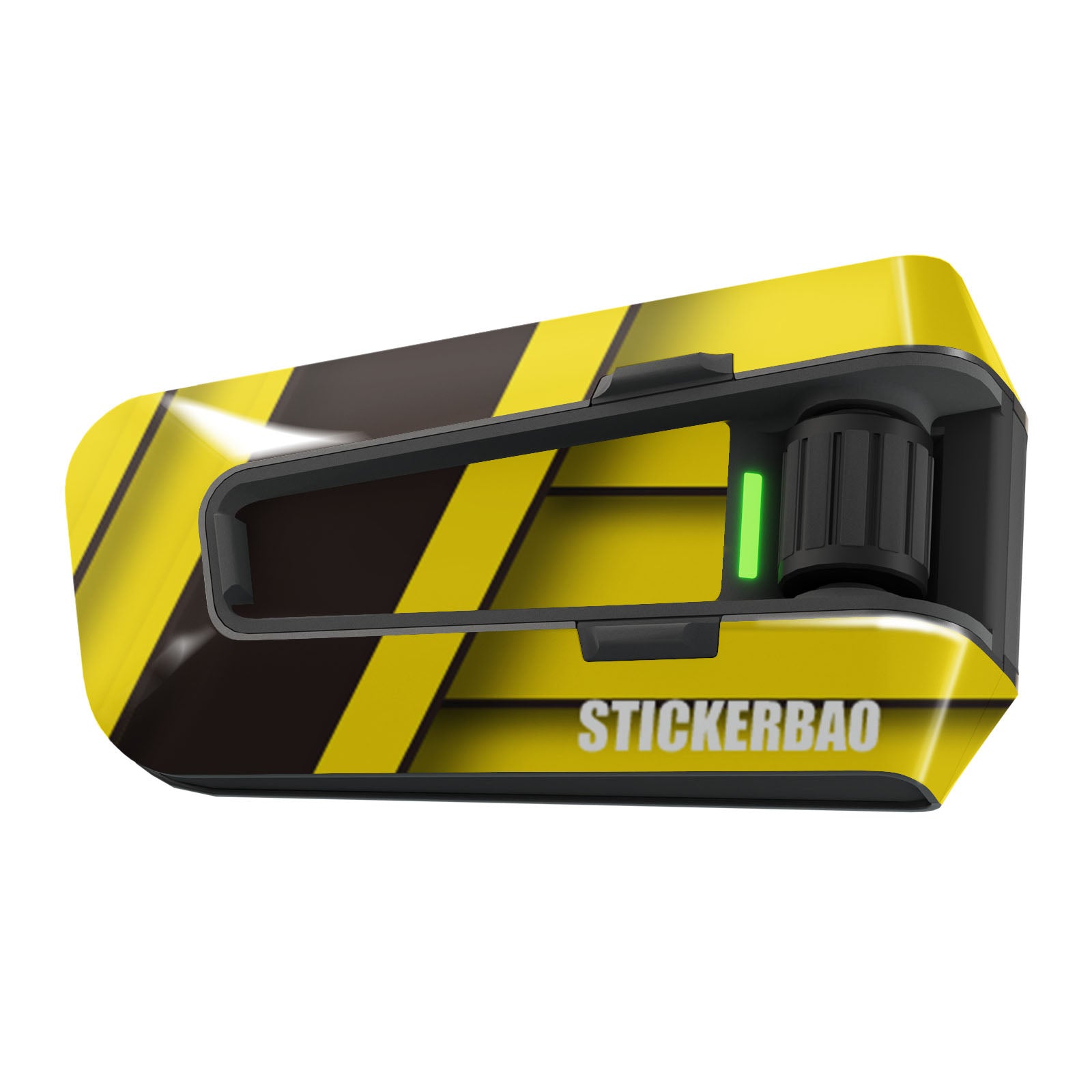 Skin for Cardo Packtalk Edge – Glossy or Matte Vinyl Decal Wrap – Cyber-Tech Series (1pc) - MC Motoparts