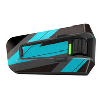 Skin for Cardo Packtalk Edge – Glossy or Matte Vinyl Decal Wrap – Cyber-Tech Series (1pc) - MC Motoparts