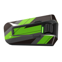 Skin for Cardo Packtalk Edge – Glossy or Matte Vinyl Decal Wrap – Cyber-Tech Series (1pc) - MC Motoparts