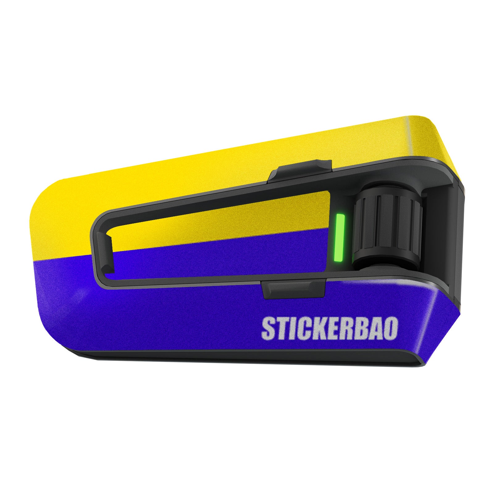 Skin for Cardo Packtalk Edge – Glossy or Matte Vinyl Decal Wrap – Dual Tone Series (1pc) - MC Motoparts