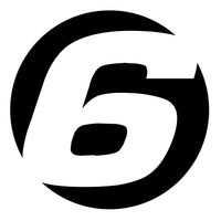Pair of solid black hollow racing numbers decals from MC Motoparts, featuring cut-out font style for race car customization.
