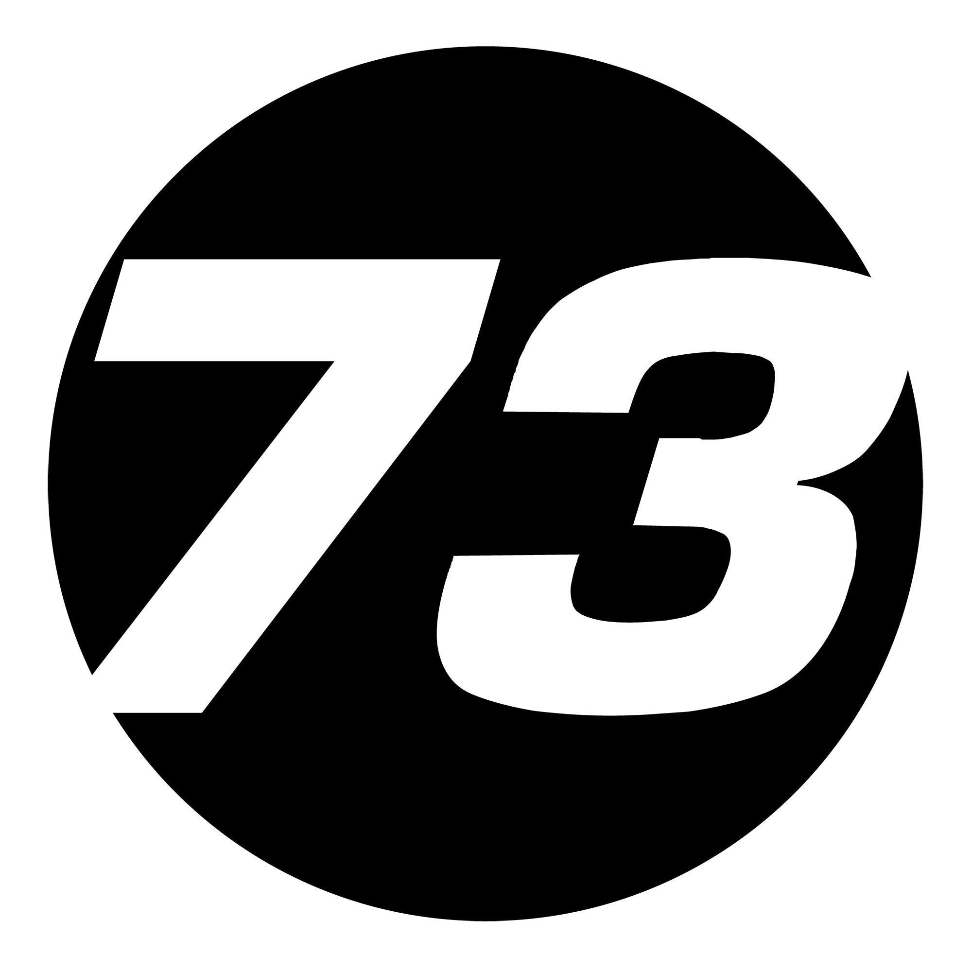 Pair of black hollow racing numbers stickers with "show-through" design for race cars by MC Motoparts, Style C.