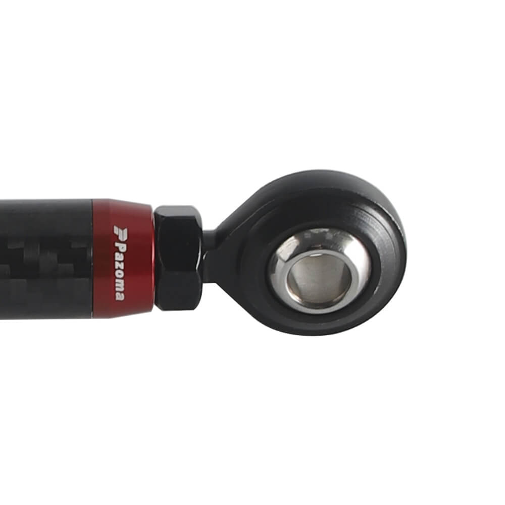 Carbon fiber CNC mid-control adjustable shifter linkage for Harley Softail, Dyna, FXR, Low Rider, Street Bob, and FXLR models.
