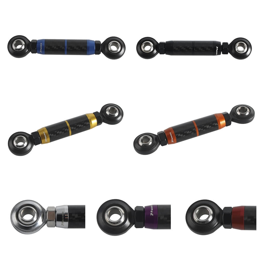 Carbon fiber CNC mid-control adjustable shifter linkage for Harley Softail Dyna FXR Low Rider FXLR Street Bob FXBB, vehicle part.