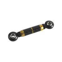 Pazoma carbon fiber CNC mid-control adjustable shifter linkage for Harley Softail, Dyna, FXR, Low Rider, Street Bob, and FXLR motorcycles.