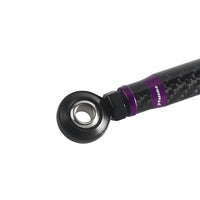 Carbon fiber adjustable Harley shifter linkage by Pazoma, CNC billet aluminum, suitable for Harley Touring and Softail 1986-2026.