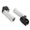 {Front}  Fits Kawasaki ZX-4RR 4R ZX-25R Ninja 1000 25mm Adjustable POLE Foot Pegs - MC Motoparts