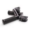 {Front}  Fits Moto Guzzi V9 V7 V100 40mm Adjustable POLE Foot Pegs - MC Motoparts