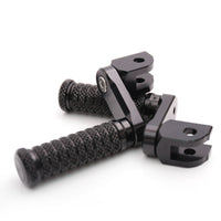 {Front}  Fits Moto Guzzi V9 V7 V100 40mm Adjustable POLE Foot Pegs - MC Motoparts