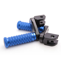 {Front}  Fits Moto Guzzi V9 V7 V100 40mm Adjustable POLE Foot Pegs - MC Motoparts