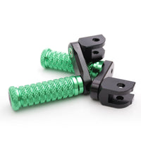 {Front}  Fits Moto Guzzi V9 V7 V100 40mm Adjustable POLE Foot Pegs - MC Motoparts