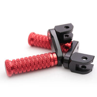 {Front}  Fits Aprilia Tuono 125 660 1000 V4R 40mm Adjustable POLE Foot Pegs - MC Motoparts