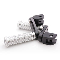 {Front}  Fits Aprilia Tuono 125 660 1000 V4R 40mm Adjustable POLE Foot Pegs - MC Motoparts