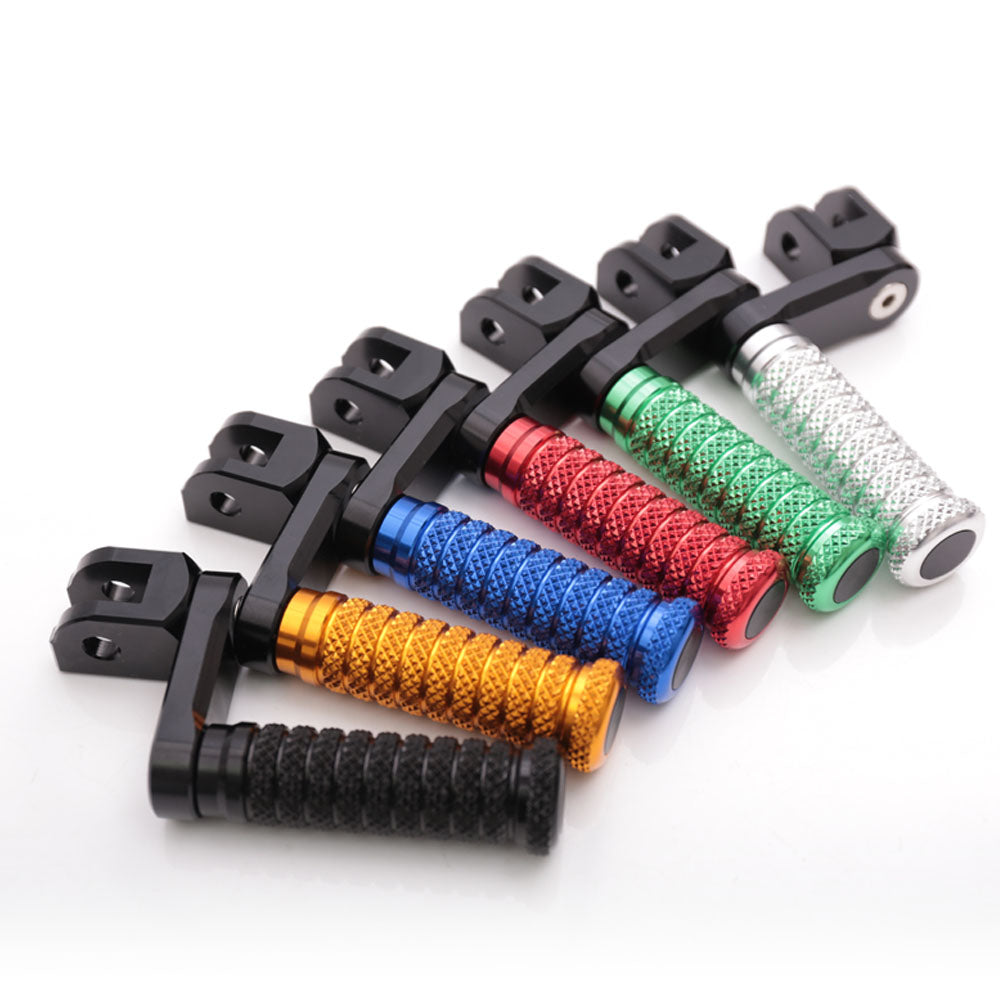 {Front}  Fits Yamaha XVS250 XVS400 Virago 250 40mm Lowering POLE Foot Pegs - MC Motoparts