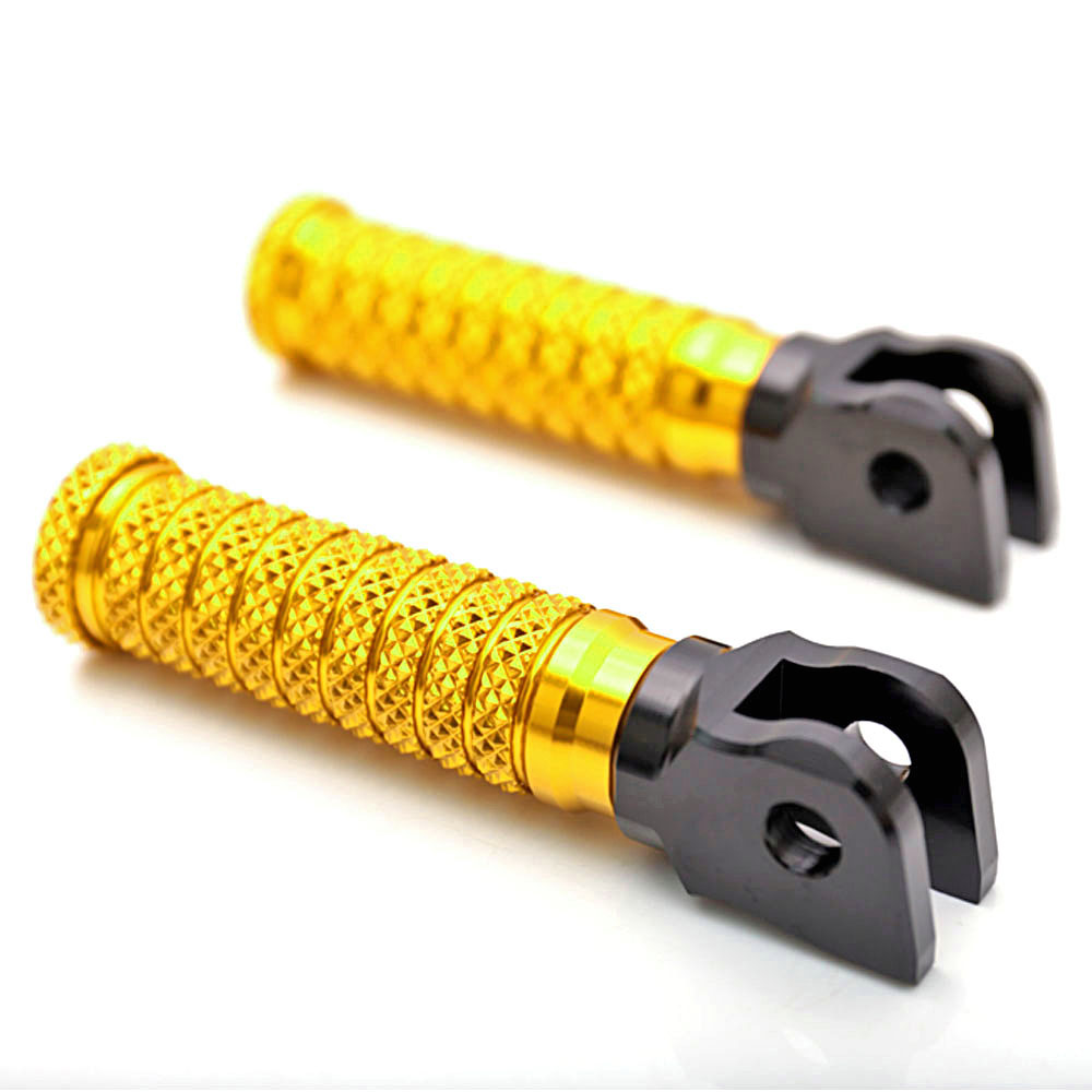 {Front}  Fits Yamaha XVS250 XVS400 Virago 250 POLE Foot Pegs - MC Motoparts