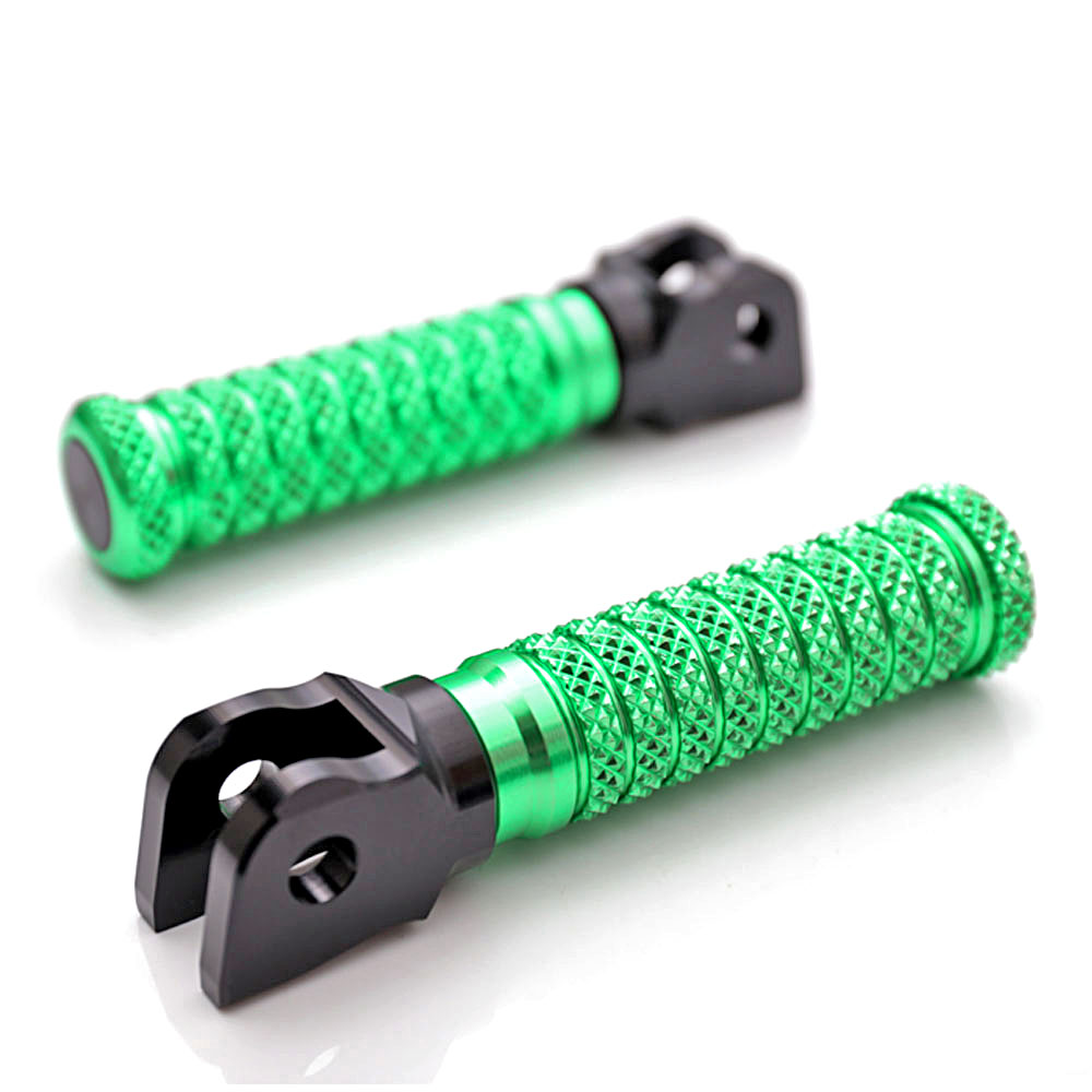 {Front}  Fits Harley Davidson Sportster Heritage POLE Foot Pegs - MC Motoparts